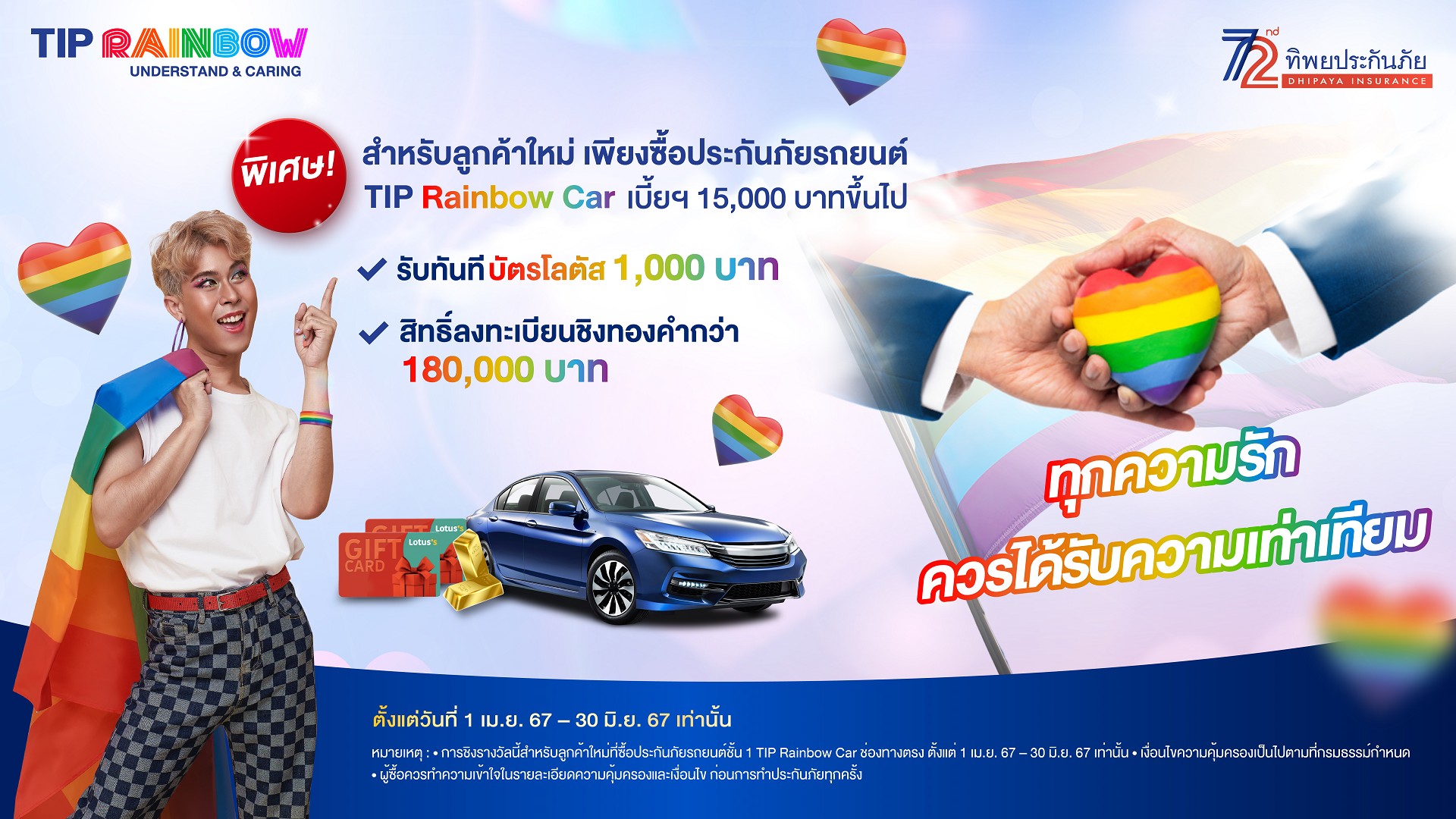 TIP Rainbow Car 070467